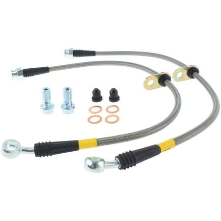 StopTech 02-06 Acura RSX / 04-09 TSX / 03-07 Accord / 09 Accord Coupe & Sedan Rear SS Brake Lines - Saikospeed