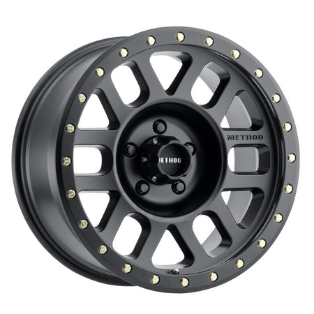 Method MR309 Grid 17x8.5 0mm Offset 5x150 116.5mm CB Matte Black Wheel - Saikospeed