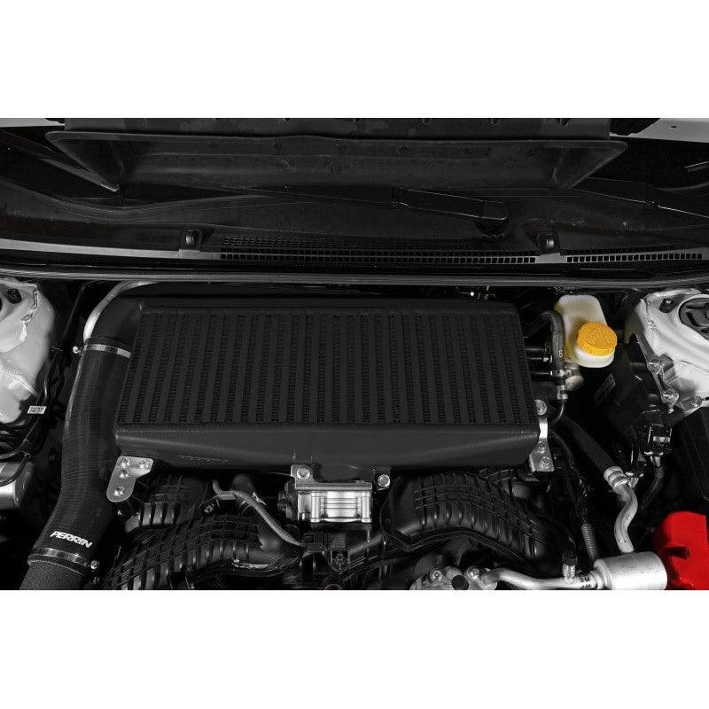 Perrin 22-23 Subaru WRX Top Mount Intercooler (TMIC) - Black - Saikospeed