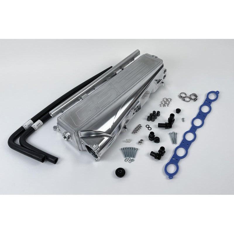 CSF Gen 2 B58 Race X Charge-Air-Cooler Manifold - Raw Billet Aluminum Finish - Saikospeed