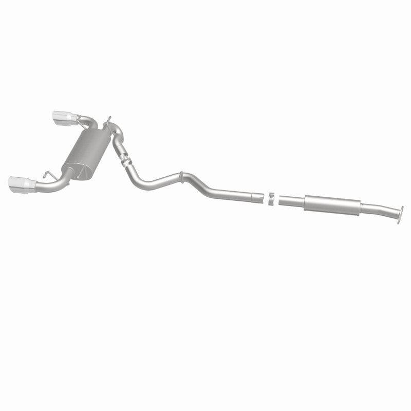 MagnaFlow 13 Scion FR-S / 13 Subaru BRZ Dual Split Rear Exit Stainless Cat Back Performance Exhaust - Saikospeed