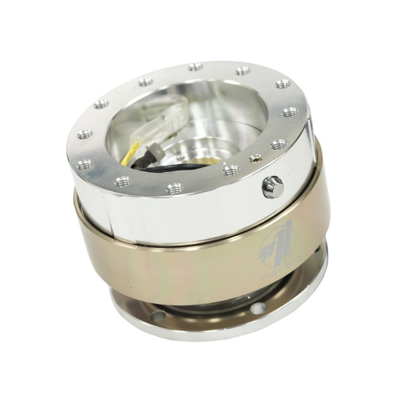 NRG Quick Release Gen 1.5 - Silver Body / Titanium Chrome Ring