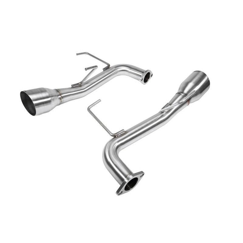 Perrin 22-23 Subaru WRX Dual Single Tip 304SS Axle Back Exhaust - Saikospeed