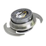 NRG Quick Release Kit Gen 3.0 - Gunmetal Body / Gunmetal Ring w/Handles