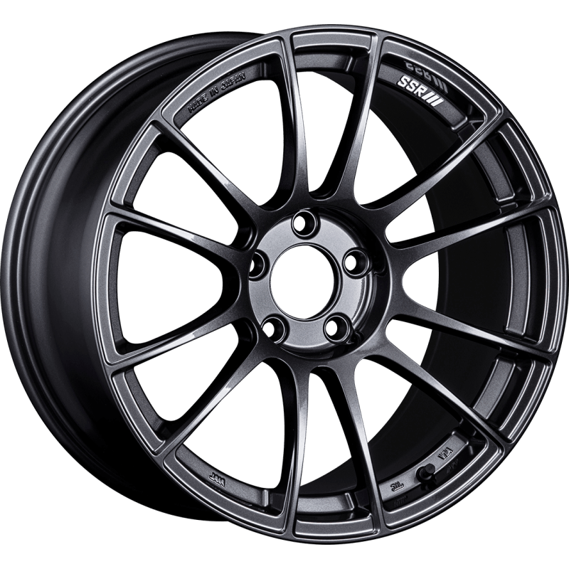 SSR GTX04 19x9.5 5x114.3 38mm Offset Dark Gunmetal Wheel - Saikospeed