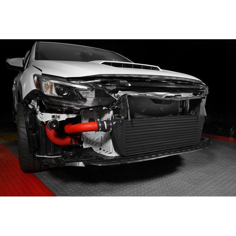 Perrin 22-23 Subaru WRX Front Mount Intercooler Kit (Red Tubes & Black Core) - Saikospeed