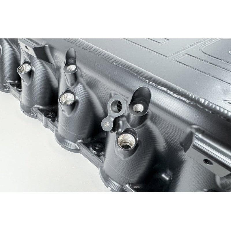 CSF Gen 2 B58 Race X Charge-Air-Cooler Manifold - Thermal Black Finish - Saikospeed