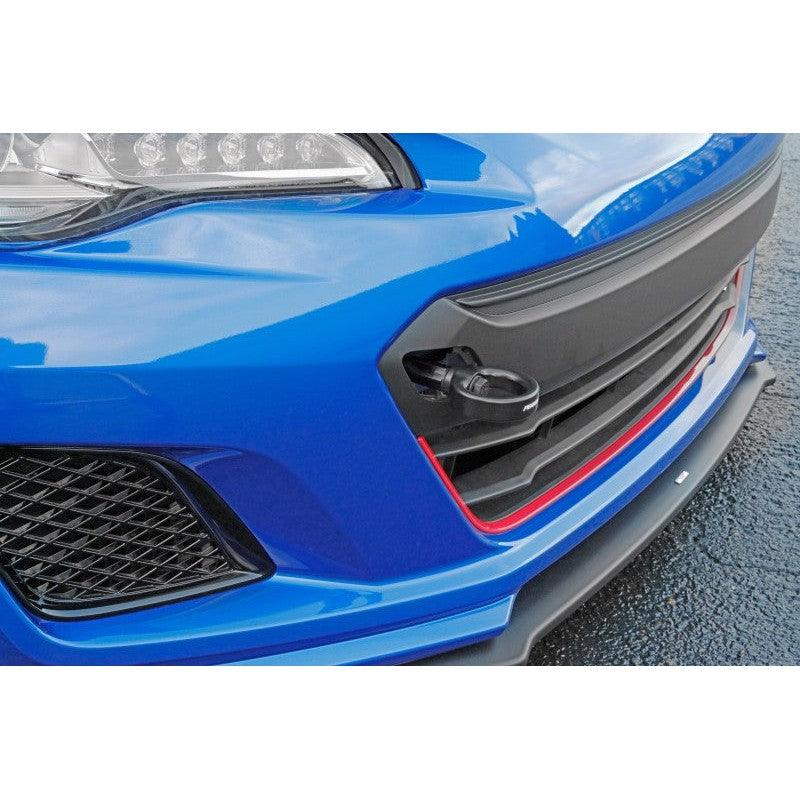 Perrin 18-21 WRX/STI / 13-20 BRZ / 17-20 Toyota 86 Front Tow Hook Kit - Flat Black - Saikospeed