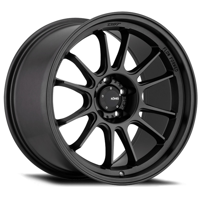 Konig Hypergram 17x9 5x114.3 ET40 Matte Black - Saikospeed