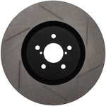 StopTech Power Slot 04 STi Front Left SportStop Slotted Rotor - Saikospeed