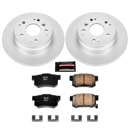 Power Stop 04-08 Acura TL Rear Z17 Evolution Geomet Coated Brake Kit - Saikospeed