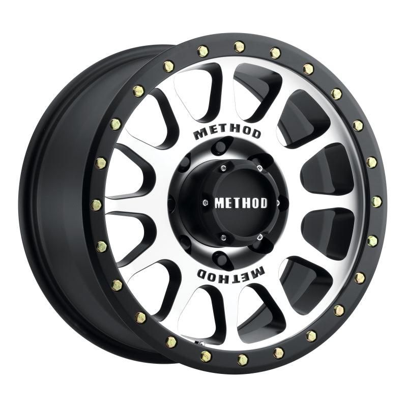 Method MR305 NV 17x8.5 0mm Offset 8x6.5 130.81mm CB Machined/Black Street Loc Wheel - Saikospeed