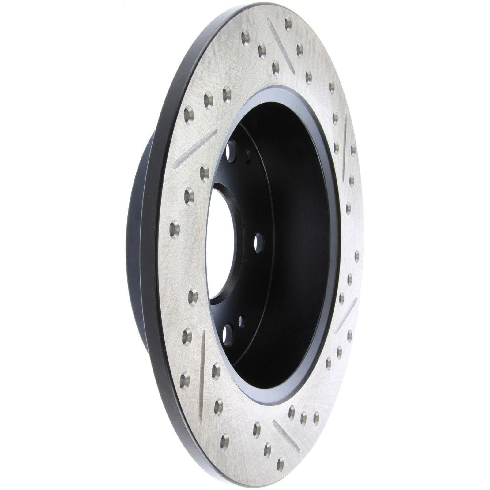 StopTech 02-06 Acura RSX Incl. Type S / 97-01 Integra Type R Slotted & Drilled Right Rear Rotor - Saikospeed