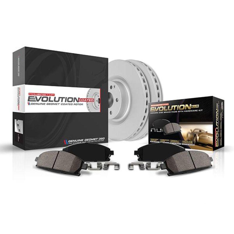 Power Stop 18-20 Subaru WRX STI Front Z17 Coated Brake Kit - Saikospeed