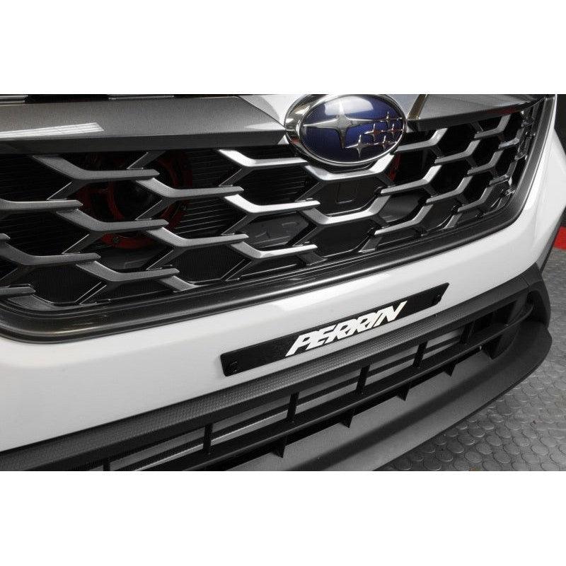 Perrin 2022 Subaru WRX License Plate Delete - Black - Saikospeed