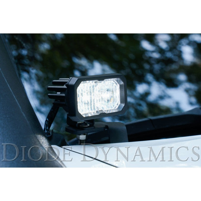 Diode Dynamics Stage Series 2 In LED Pod Pro - White Driving Standard ABL (Pair)