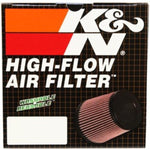 K&N Filter Universal Clamp-On Filter-Round Tapered 2.75in Flange ID x 6in Base OD x 5in Top OD - Saikospeed