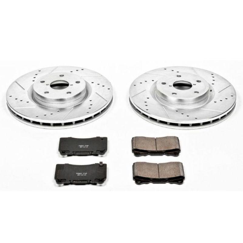 Power Stop 05-14 Subaru Impreza Front Z23 Evolution Sport Brake Kit - Saikospeed