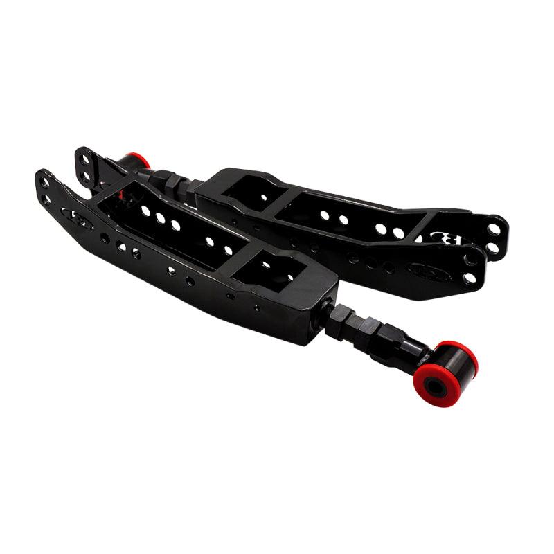 BLOX Racing Rear Lower Control Arms - Black (2013+ Subaru BRZ/Toyota 86 / 2008+ Subaru WRX/STI) - Saikospeed