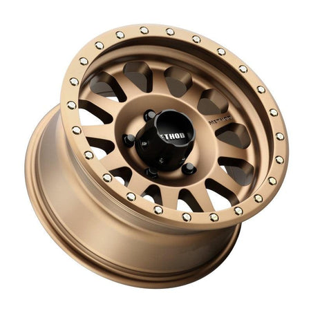 Method MR304 Double Standard 15x8 -24mm Offset 5x4.5 83mm CB Method Bronze Wheel - Saikospeed