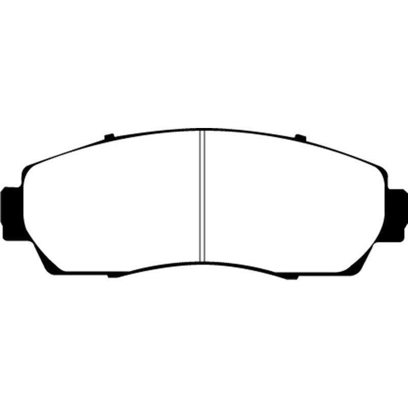 EBC 07-09 Acura RDX 2.3 Turbo Redstuff Front Brake Pads - Saikospeed