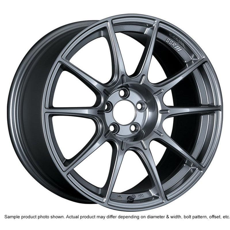 SSR GTX01 17x9 5x114.3 38mm Offset Dark Silver Wheel - Saikospeed