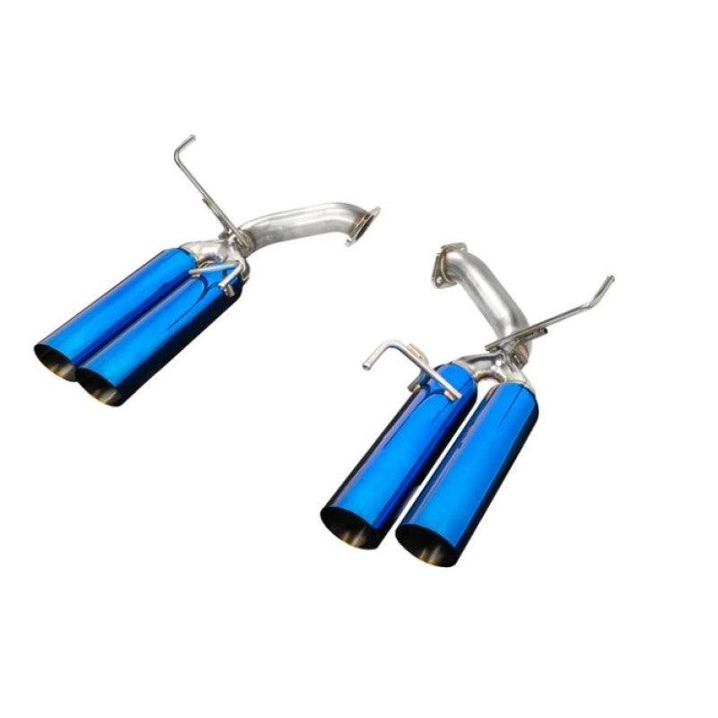 Remark 2022+ Subaru WRX BOSO Edition Axle Back Exhaust w/ Burnt Blue Stainless Tips - Saikospeed