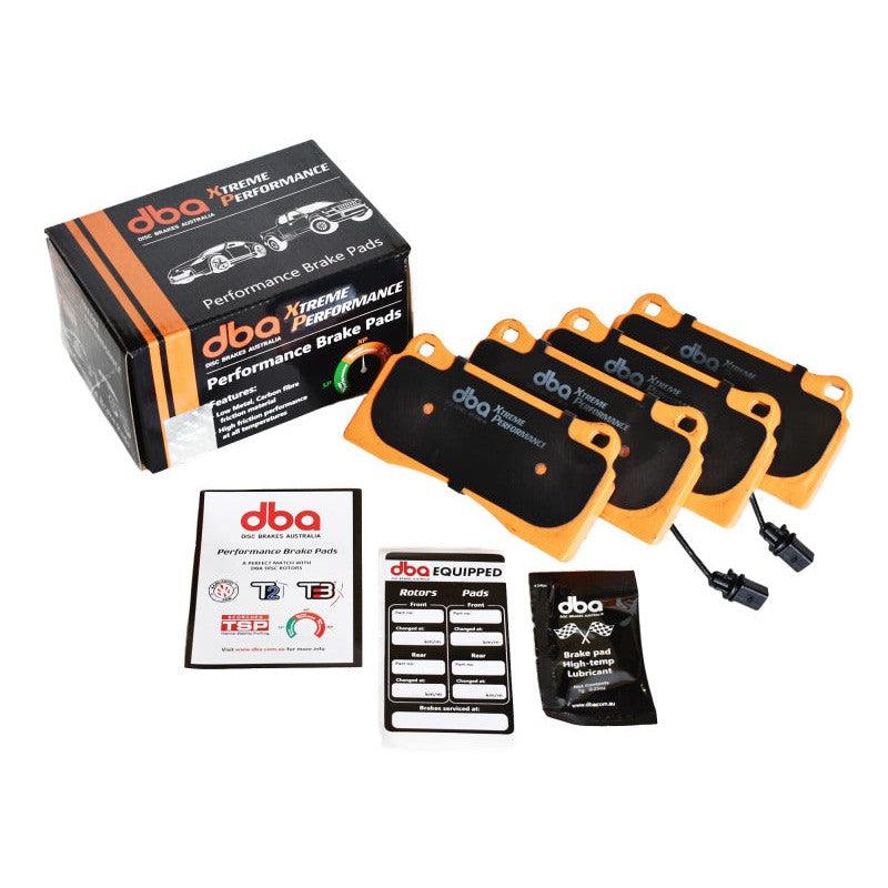 DBA 03-06 EVO / 04-09 STi / 03-07 350Z Track Edition/G35 w/ Brembo XP650 Rear Brake Pads - Saikospeed