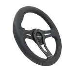 NRG Reinforced Steering Wheel (320mm) w/Carbon Center Spoke