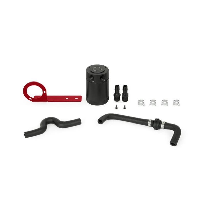 Mishimoto 2017+ Honda Civic Type R Baffled Oil Catch Can Kit - Red - Saikospeed