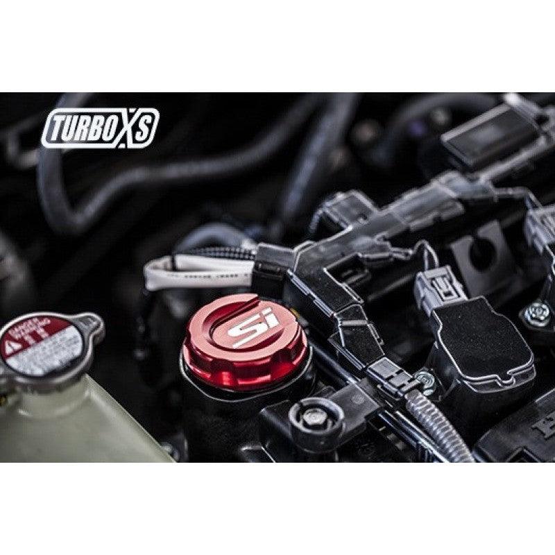 Turbo XS 2016+ Honda Civic Red Oil Cap - Saikospeed