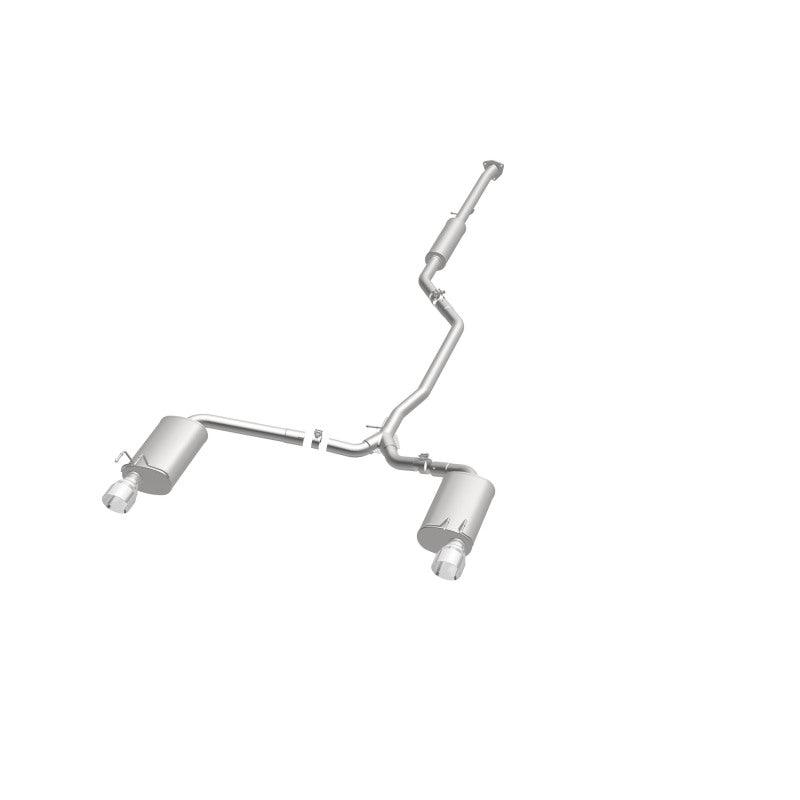 MagnaFlow Sys C/B 2015 Honda Accord 3.5L V6 2.5in SS Dual Split Rear Polished 4.5 Tip - Saikospeed
