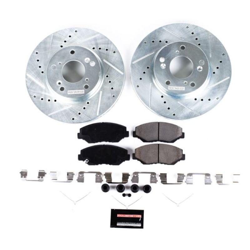 Power Stop 14-15 Acura ILX Front Z23 Evolution Sport Brake Kit - Saikospeed