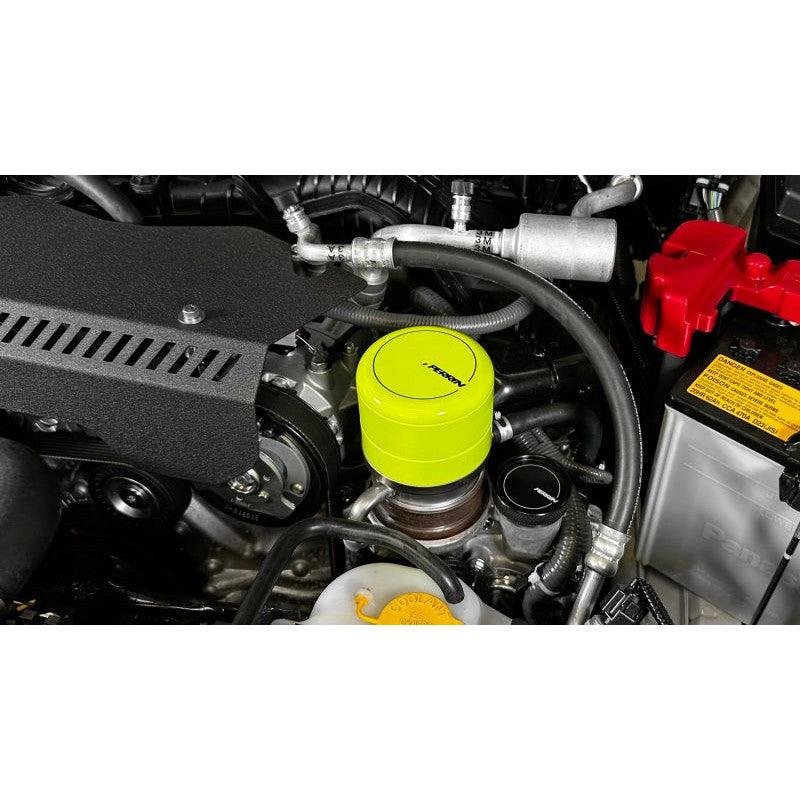 Perrin 2015+ Subaru WRX/STI Oil Filter Cover - Neon Yellow - Saikospeed