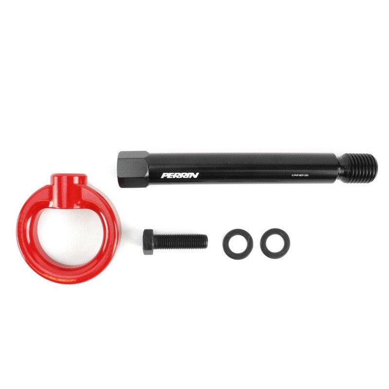 Perrin 10th Gen Civic SI/Type-R/Hatchback Tow Hook Kit (Rear) - Red - Saikospeed