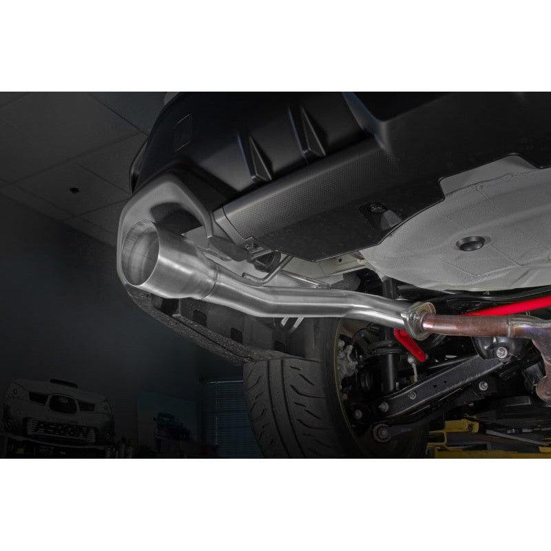 Perrin 22-23 Subaru WRX Dual Single Tip 304SS Axle Back Exhaust - Saikospeed