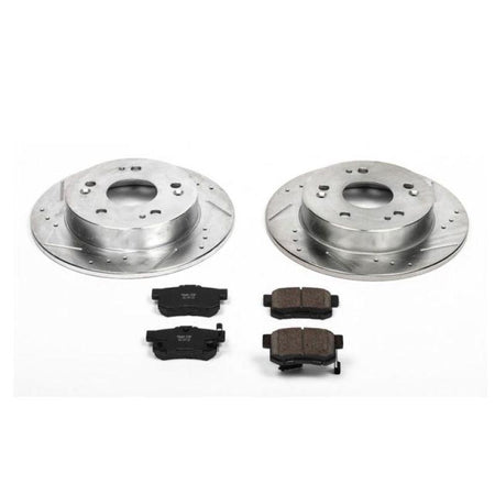 Power Stop 13-15 Acura ILX Rear Z23 Evolution Sport Brake Kit - Saikospeed