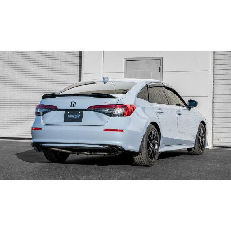 Borla 2023 Integra/22-23 Civic Si 1.5L 4 CYL. MT FWD 4DR 2.50in S-Type Catback Exhaust Black Chrome - Saikospeed