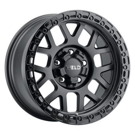 Weld Off-Road W104 17X9.0 Cinch 6X135 6X139.7 ET00 BS5.00 Satin Black Gloss Black 106.1 - Saikospeed