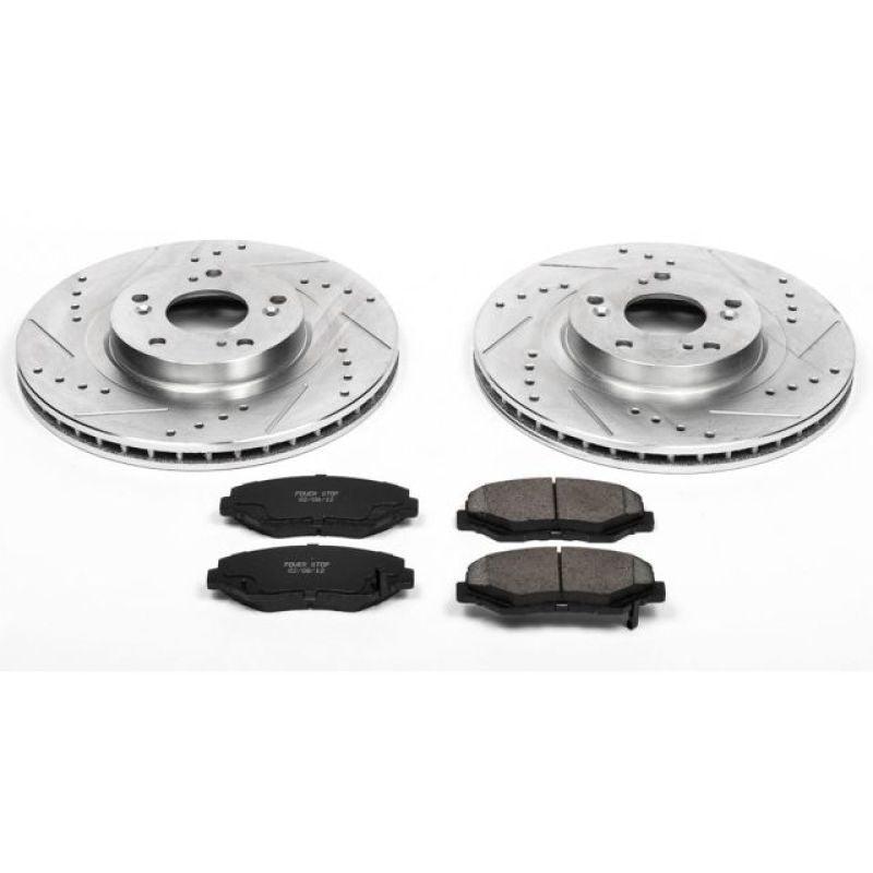 Power Stop 13-15 Acura ILX Front Z23 Evolution Sport Brake Kit - Saikospeed