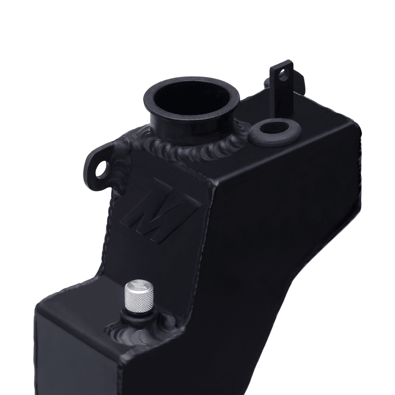 Mishimoto 08+ Subaru WRX/STI Black Aluminum Coolant Overflow Tank - Saikospeed