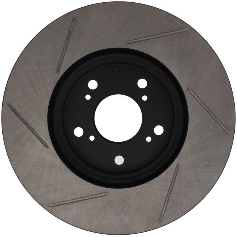 StopTech Power Slot Slotted 99-08 Acura TL (STD Caliper) / 01-03 CL / 04-09 TSX Front Left Rotor - Saikospeed