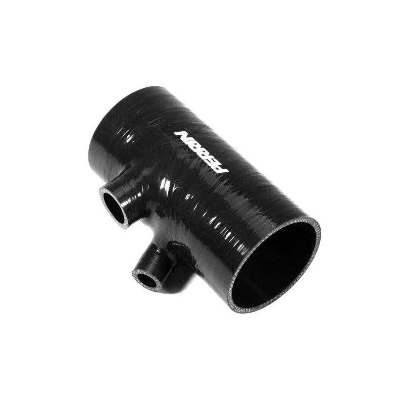 Perrin 2022+ Subaru WRX Black 3in Turbo Inlet Hose w/ Nozzle (Short) - Saikospeed