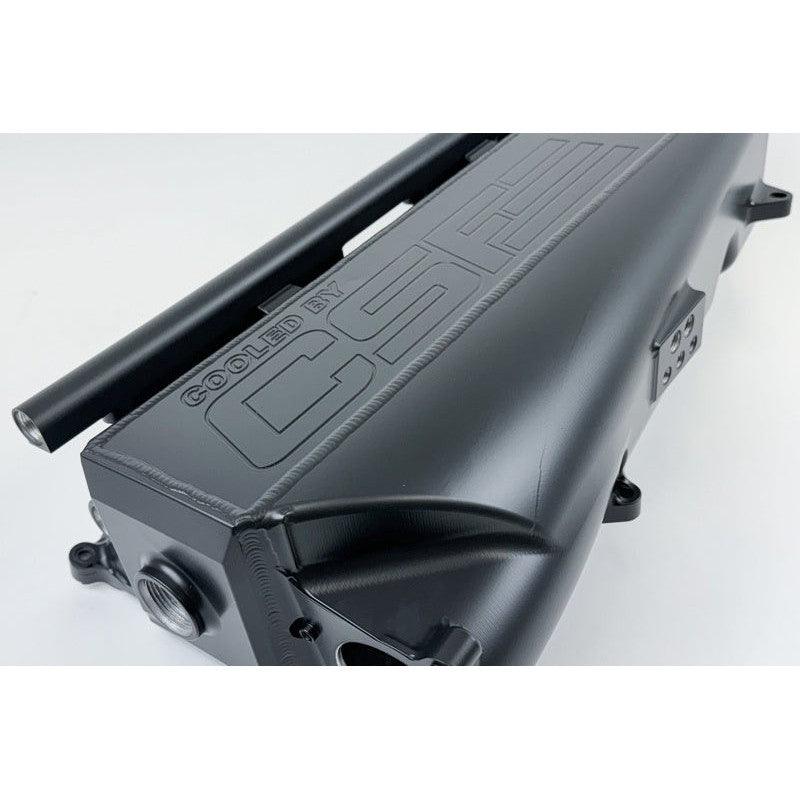 CSF Gen 2 B58 Race X Charge-Air-Cooler Manifold - Thermal Black Finish - Saikospeed