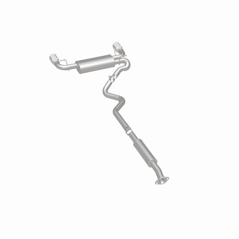 MagnaFlow 13 Scion FR-S / 13 Subaru BRZ Dual Split Rear Exit Stainless Cat Back Performance Exhaust - Saikospeed