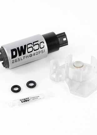 DeatschWerks 265 LPH Compact In-Tank Fuel Pump w/ Set Up Kit 08-15 Mitsu EVO X, 06-13 MazdaSpeed 3/6