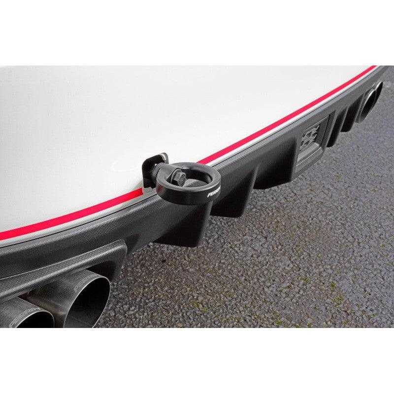 Perrin 15-19 Subaru WRX/STI Tow Hook Kit (Rear) - Black - Saikospeed