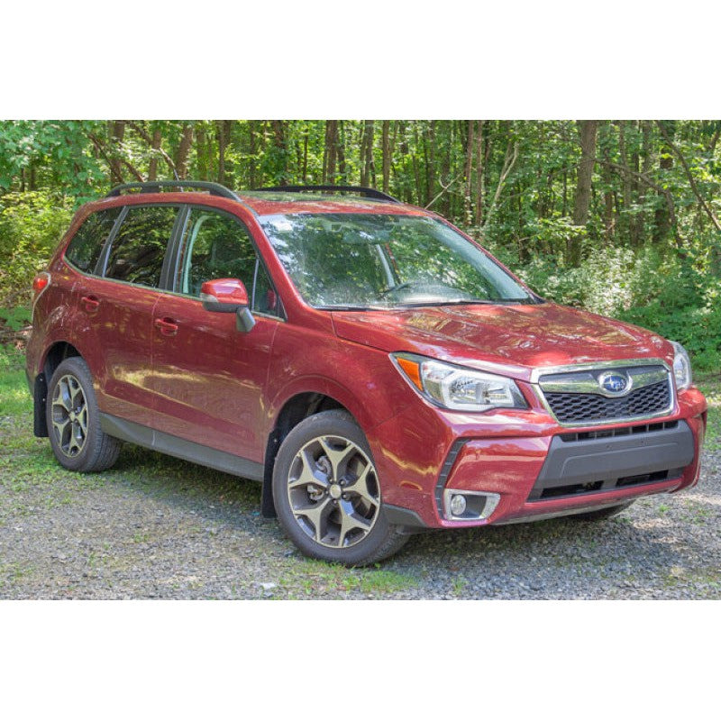 Rally Armor 14-18 Fits Subaru Forester Black Mud Flap w/Grey Logo