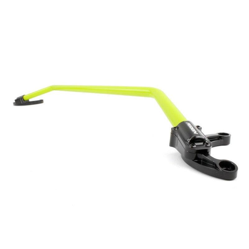 Perrin 02-07 Subaru Impreza (WRX/STi/RS/2.5i) / 04-08 Forester Front Strut Brace - Neon Yellow - Saikospeed