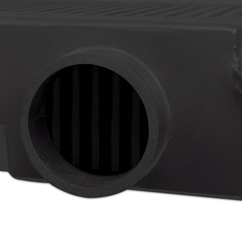 Mishimoto Subaru 08-15 WRX STi Top-Mount Intercooler Kit - Powder Coated Black & Black Hoses - Saikospeed